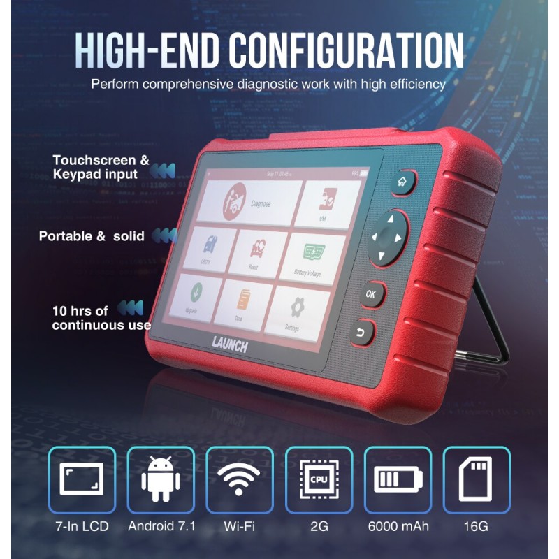Scanner Automotriz Launch Crp909x Sistemas Completos